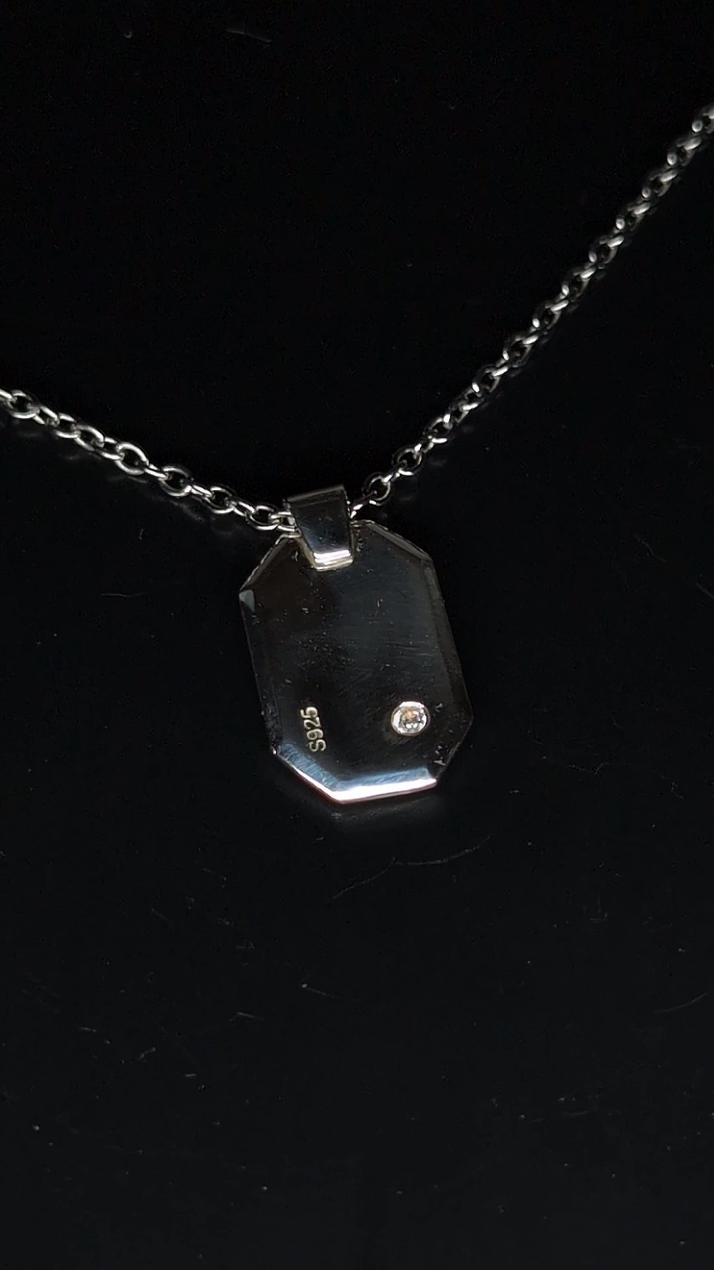 Colgante Octa · Plata de Ley 925