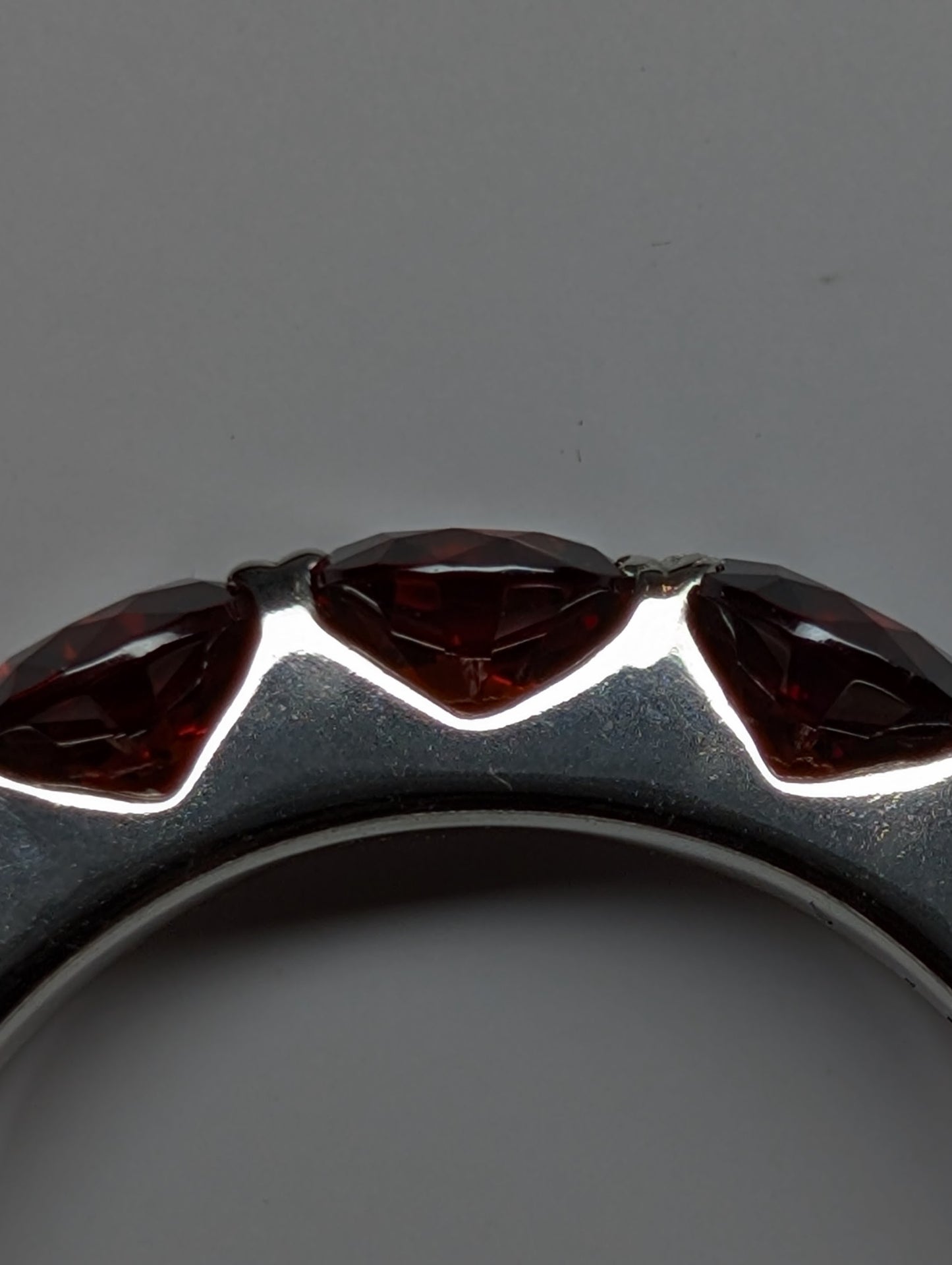Anillo Eternity XL · Plata de Ley 925 · 5 mm