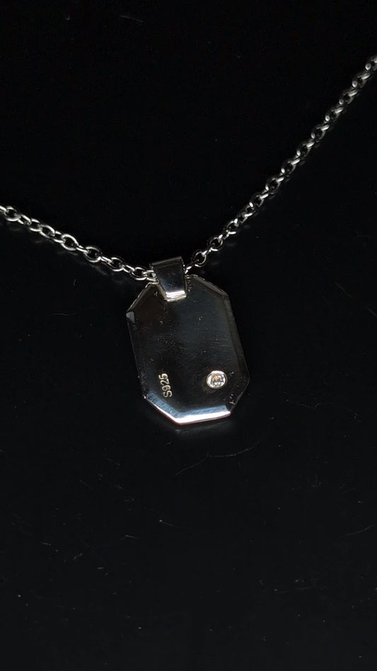 Colgante Octa · Plata de Ley 925