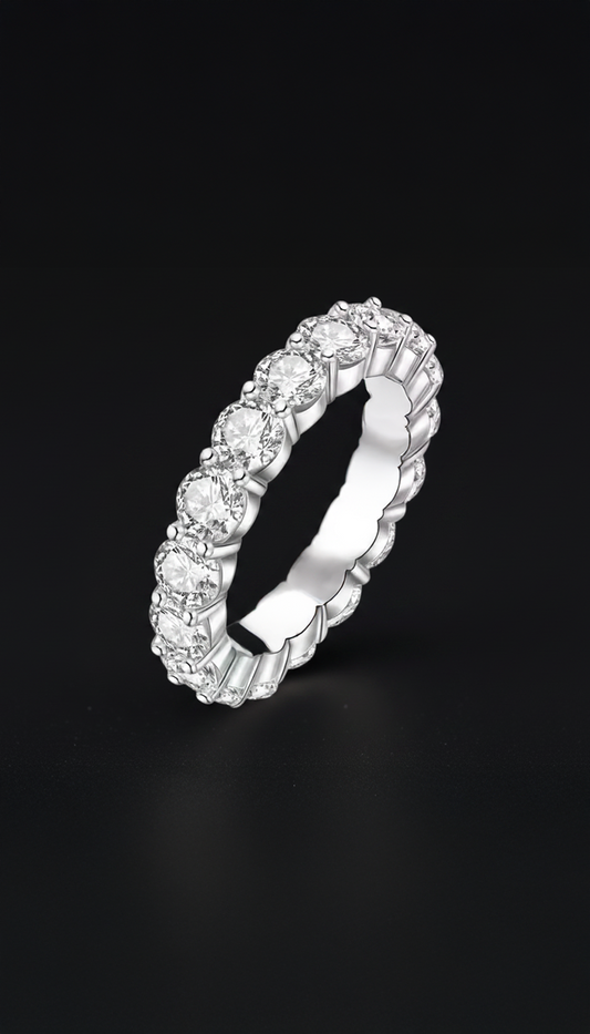 Eternity XL · Anillo con circonitas · Plata 925Ge
