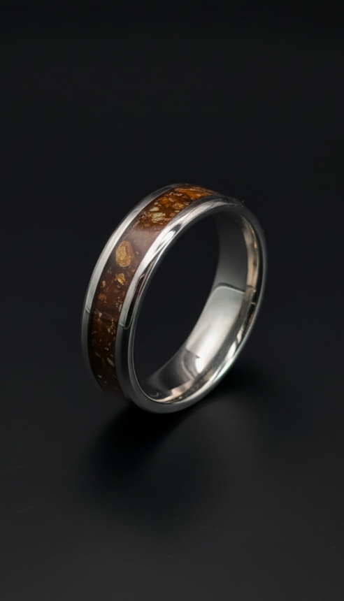 Memorias · Anillo encapsulado con resina · Plata 925Ge