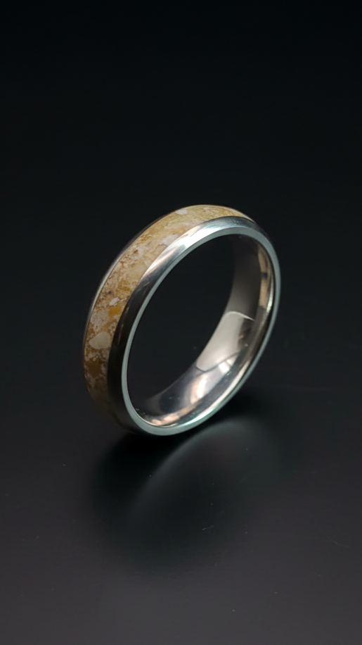 Memorias · Anillo encapsulado con resina · Plata 925Ge