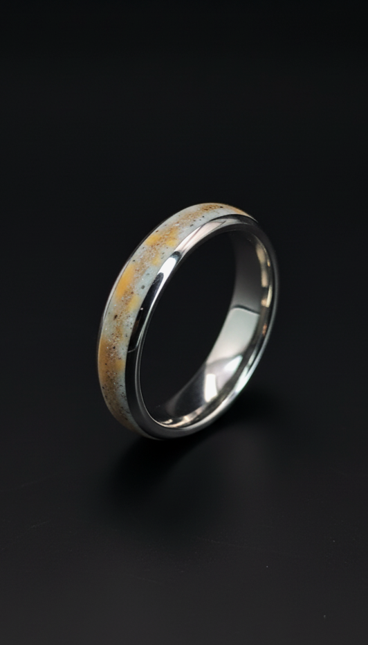 Memorias · Anillo encapsulado con resina · Plata 925Ge