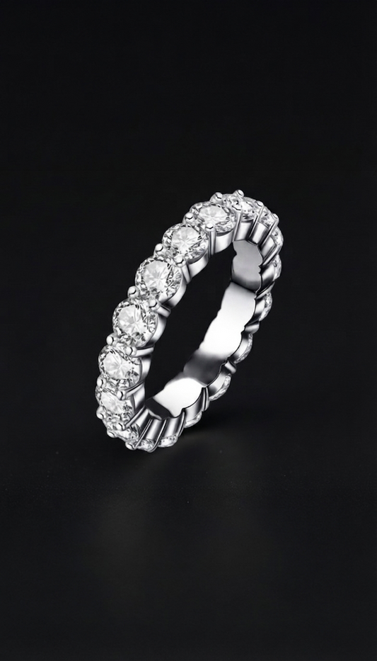Eternity XL · Anillo con circonitas · Plata 925Ge